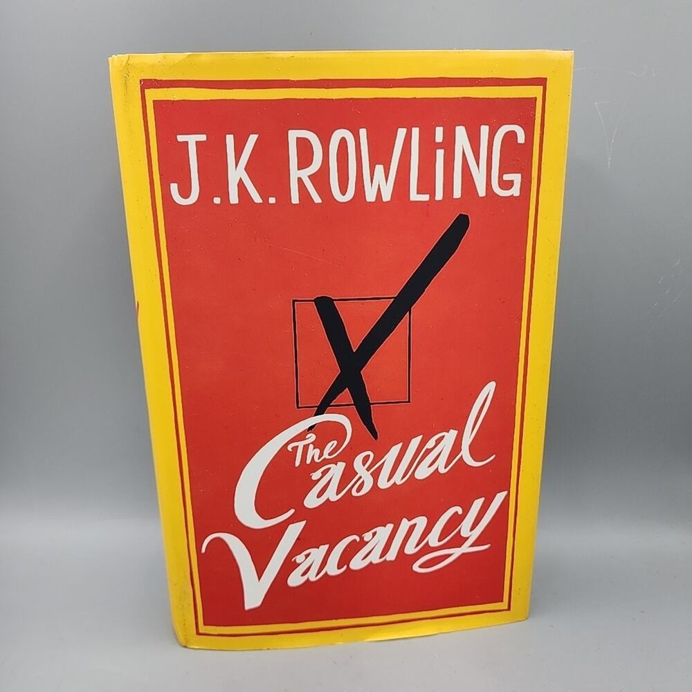 THE CASUAL VACANCY by J. K. Rowling 2012 HC/DJ ~ 1st Edition
